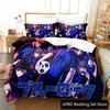 3D Print Anime Blue Lock Bedding Set For Bedroom Soft Modern Bedspreads Comefortable Kids Duvet Cover Quilt Cover And Pillowcase