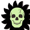 Halloween Yard Stakes Luminous Skeleton Decorative Garden Stakes Wooden Halloween