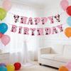 Disney Minnie s Birthday Party Banner  Suitable for Celebration Event Themes, Festive Decorations, Applicable for Parties and Family Gatherings