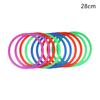 10Pcs Outdoor Funny Physical Training Sport Lattice Jump Rings Portable Football Soccer Speed Agility Training Rings