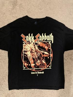 Hot Zakk Sabbath Band Live In Detroit Black S To 5XL Tee Shirt SN414 Unisex T-Shirt