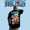 One Piece Chopper Large Pattern T-shirt 2025 Summer Men's Women's Street Wear Casual Hip Hop Fashion Pure Cotton T-shirt