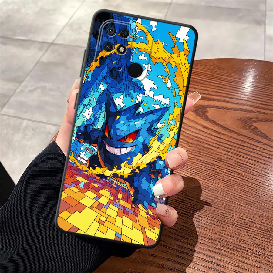 Funda Phone Cover Case for Xiaomi Redmi 14C A1 A2 Plus 12C 9 A3 10 K40 K80 Pro A5 A4 13C Cute Pikachu Pokemon