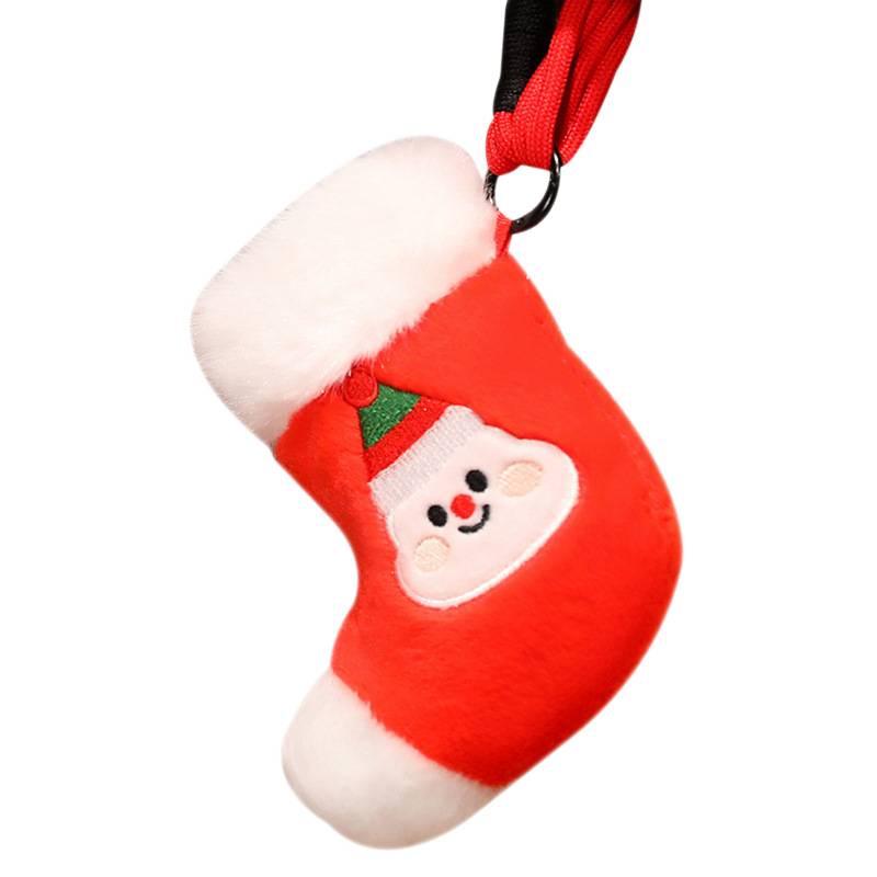Cross-border Santa Claus Christmas Tree Plush Toy Pendant - Small Size Rag Doll