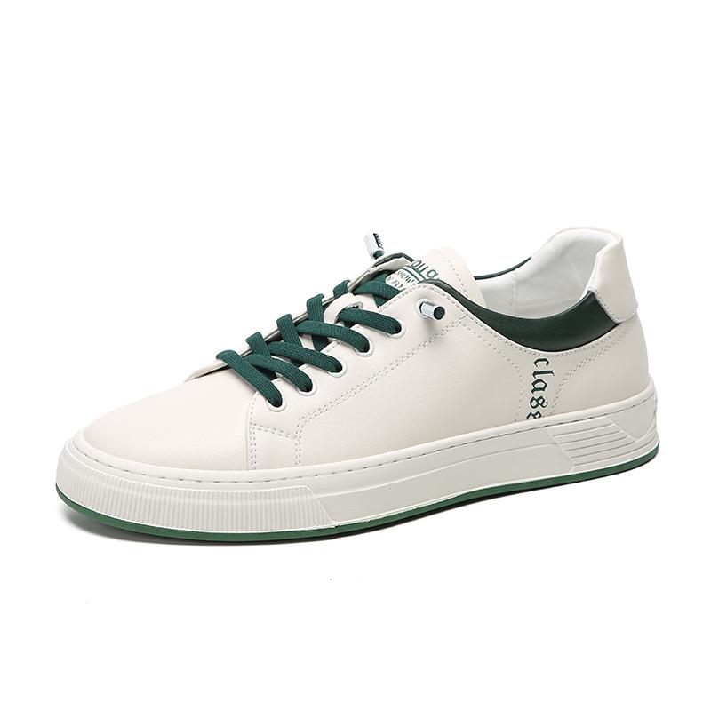 New breathable summer little white board shoes sports casual shoes men's leather shoes one pedal trendy shoes Guangzhou shoes