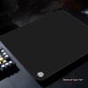 LESAILES Mouse Pad, Smooth FPS Special Micro-Velvet Woven Computer Desk Mat, QCK Heavy Chiji Jiang Zero Zhen Huodu Red-Dyed Edge Black, 360x300x4