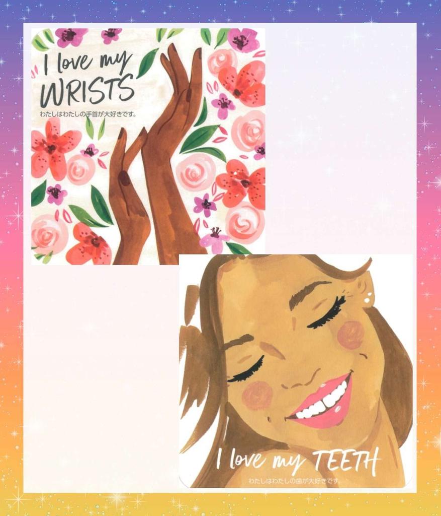 [Japanese Version] Love Your Body Oracle Cards, Tarot Cards, Fortune Telling [Authentic]