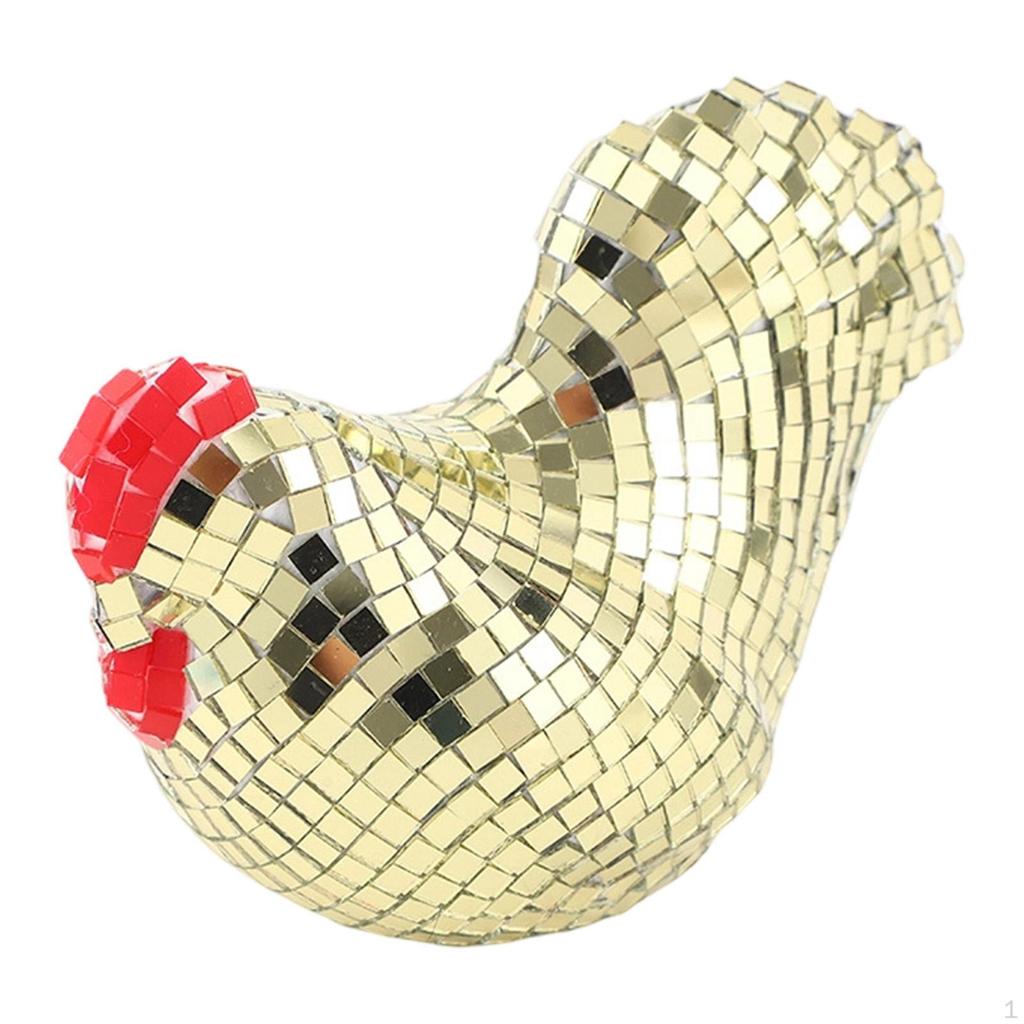 Figurine Decorative Sphere Reflective Glass Mirror Modern Art Shock Resistant Suitable for