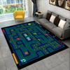 Pacman-alfombra Retro clásica para Gamer, alfombra para el hogar, sala de estar, dormitorio infantil, decoración de felpudo para sofá, alfombra antideslizante
