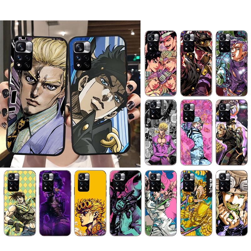 Jotaro Anime jojo's bizarre adventure Phone Case For Xiaomi Redmi note 14 Pro 14 13 12 11 10 Pro 14S 12S 11S Redmi 14C 13C 10