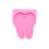 UV Resin Silicone Tooth Mold Epoxy Resin Molds for DIY Keychain Jewelry Making Tools Shining Resin Moldes