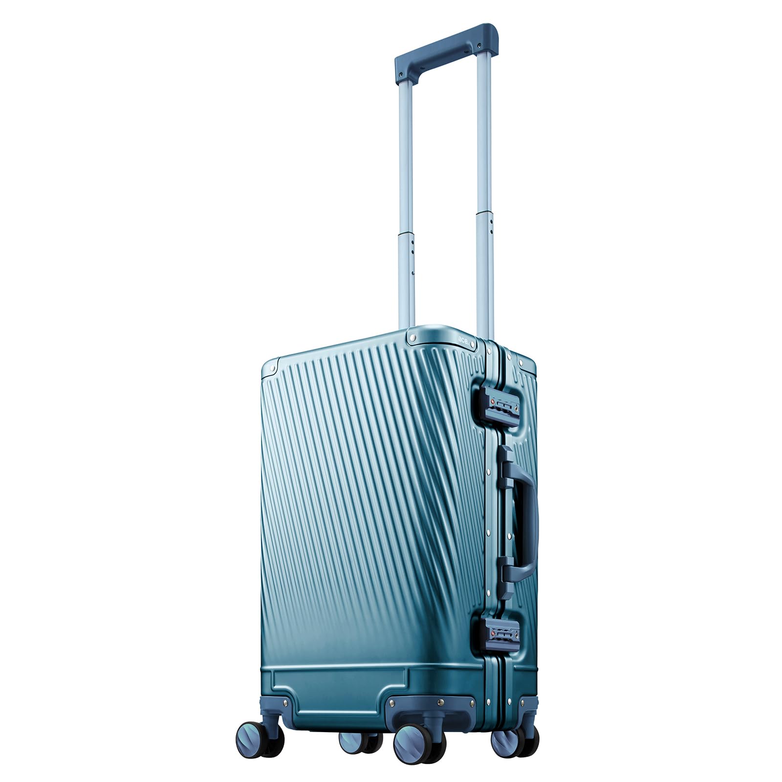 

Suitcase S Size 1 Night 2 Days 2 Nights 3 Days 32L Aluminum 4kg Carry Case Carry Bag Argonum Sky Blue [Ace Tokyo] Carry-on 2-F No.06991 небо синє кольору