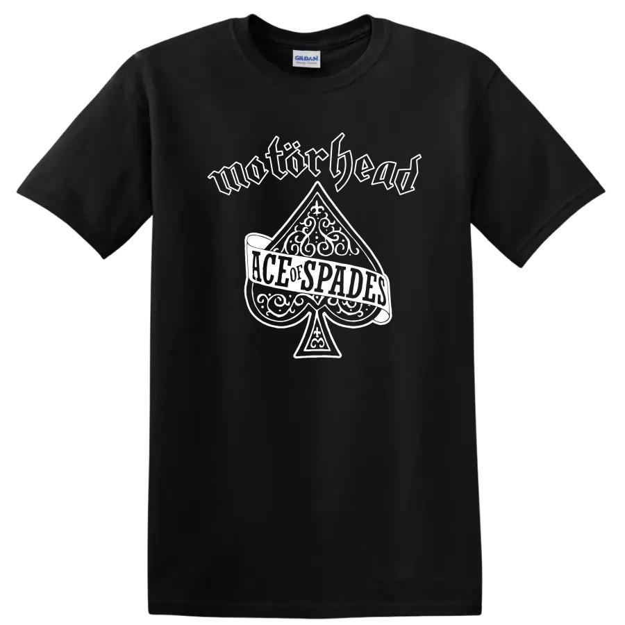 Rock Band Spielkarten T-Shirt Vintage Design Pik-Ass T-Shirt