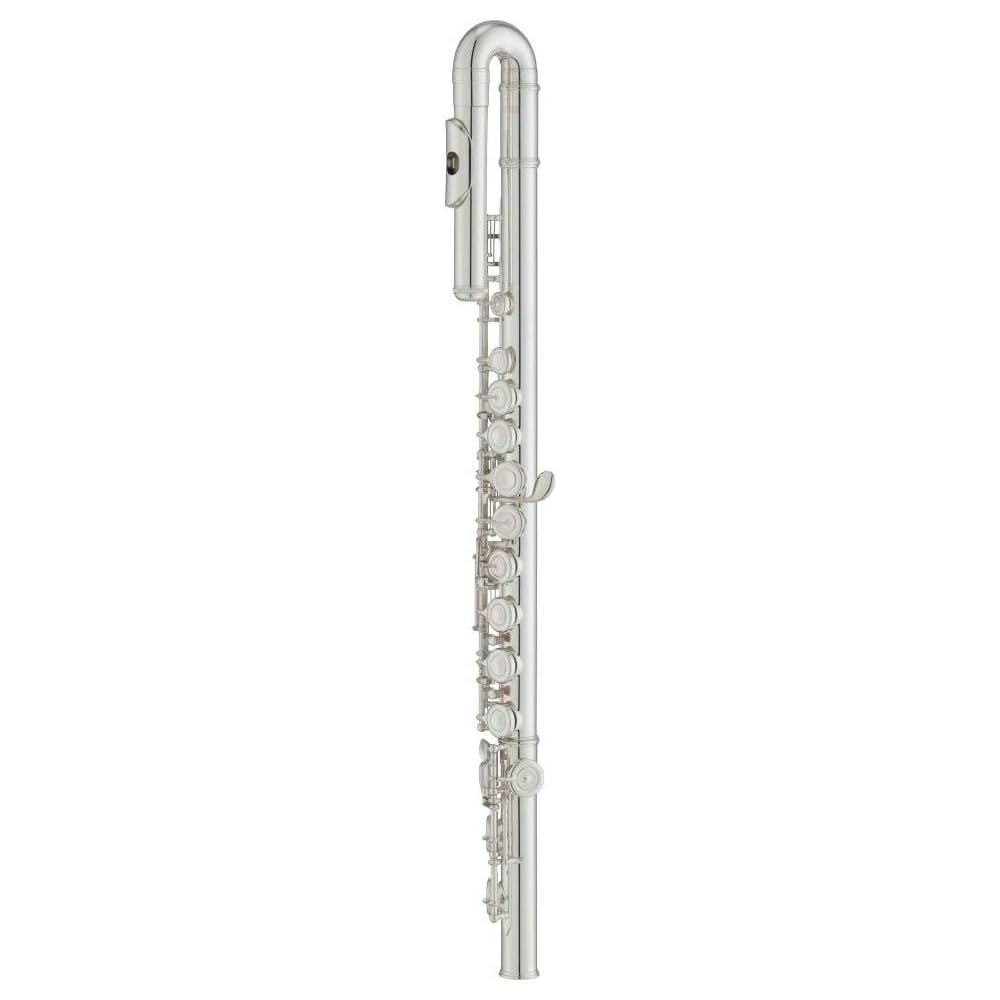 YAMAHA YFL-212U Standard Flute Silver Finish with Case and Cleaning Kit Musical Instrument