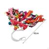Large Parrot Toys Tearing Toy Wood Chew Cage Bite for Macaws Cockatiels Lovebird