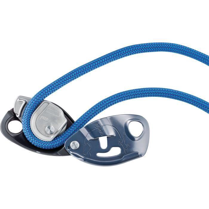 Assureur Grigri - PETZL - Bleu - Freinage Assisté - Corde De 8,5 À 11 Mm - Escalade