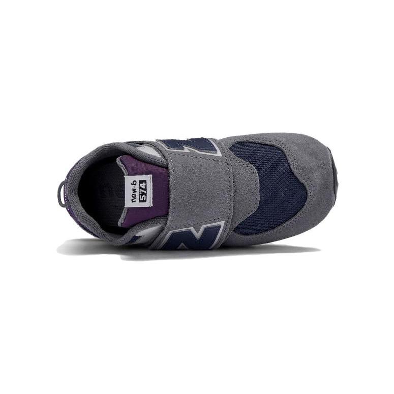 New Balance Anti Kick And Abrasion Resistant Low top Toddler Shoes Dark Gray Infant And Toddler NW574KGN