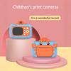 Aranyos gyerek azonnali fényképezőgép 1080P Kids digitális fényképezőgép Gyermek azonnali nyomtatási kamera 180 fokkal forgatható