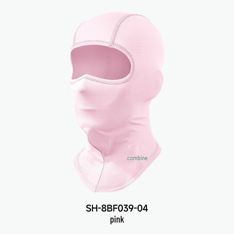 Sun Protection Breathable Motorcycle Headwear: Half & Full Helmet Sweat-Absorbent for Outdoor Riding One Size
