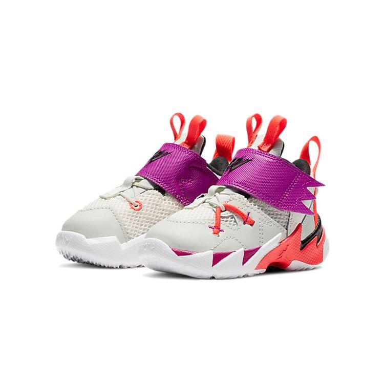 Jordan Why Not Zer0.3 SE Basketball Shoes Baby Sneakers Pink White Purple CN8109-101