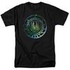 Battlestar Galactica - Galaxy Emblem -  Unisex Short Sleeve Children's T-shirt - Black