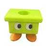 Moisture-proof Bathroom Accessory 3D Printed Cartoon Stool Toothbrush Holder, Waterproof Moisture-Proof Cute Smooth Burr-free Base Compact Storage
