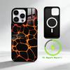 F-Fluid Art Phone Case For iPhone 17 16 15 14 13 12 Pro Max Plus for Mirror Wireless Magnetic Cover