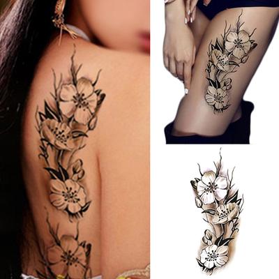 Autocolant pentru tatuaj fals temporar pentru femei, 1 foaie, impermeabil