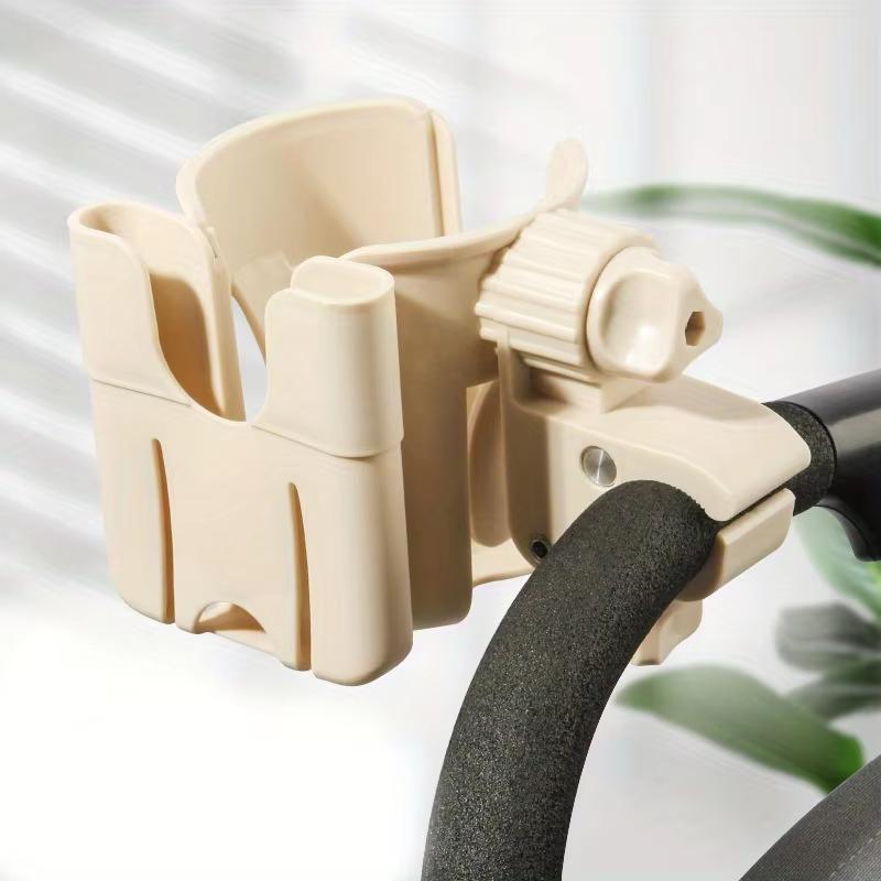 2-in-1 Universal Stroller Water Cup Holder And Phone Holder Universal Bottle Holder For Wheelchair Stroller Accessories