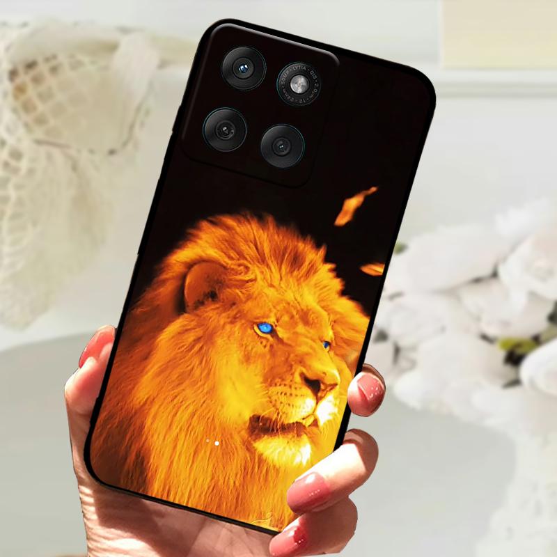 Modne Etui Dla Motorola Edge 60 Fusion 5G Odporny na Wstrząsy Zderzak Miękkie Pokrowiec na Telefon Dla Moto Edge60 Fusion Silikonowe Ochronne Etui