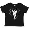 Inktastic Tuxedo With Bow Tie Baby T-Shirt Wedding Ring Bearer U Tux Formal Prom