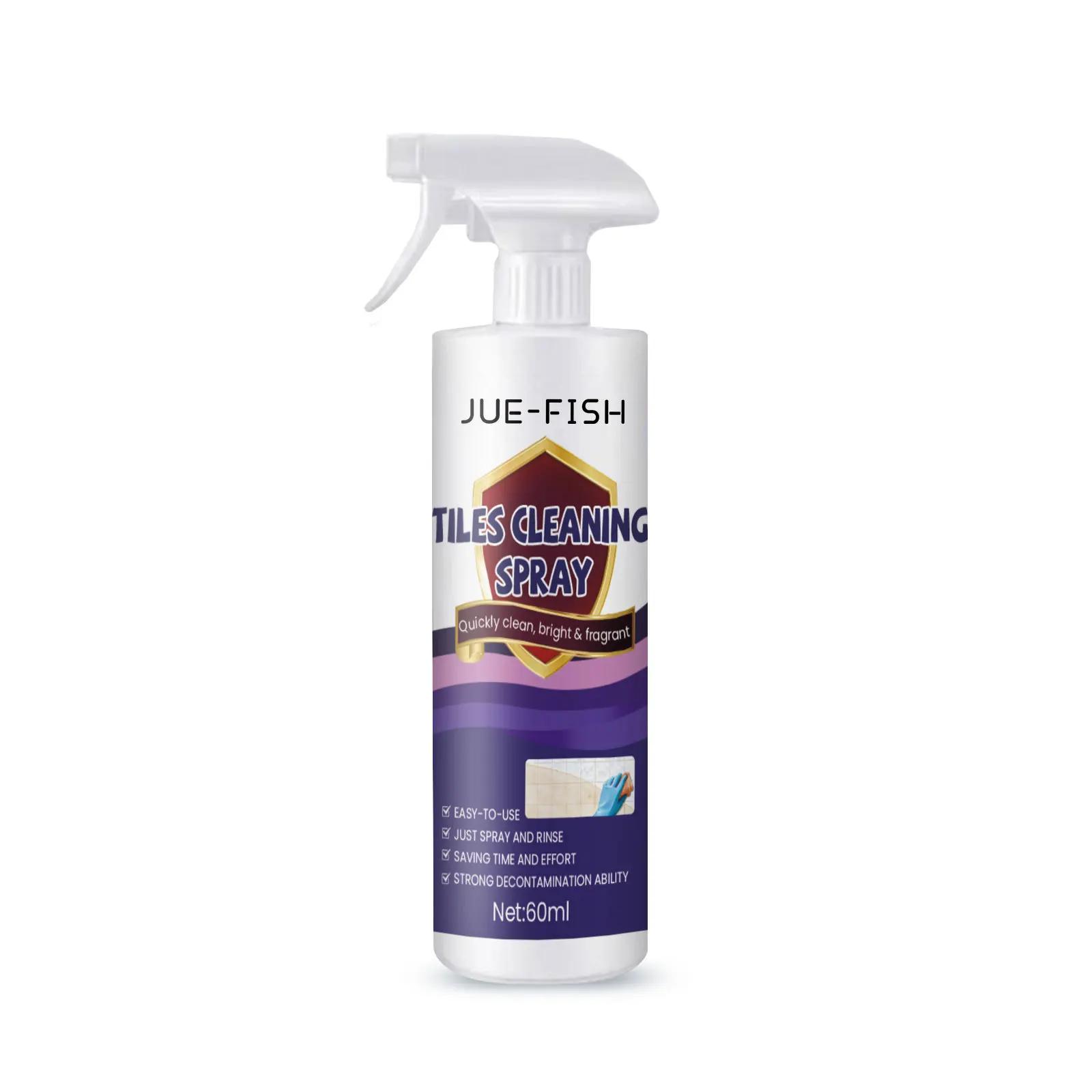 Tile Cleaning Spray Ceramic Tile Stain Remover Ceramic Floor Polish Cleaner Marble Scratch Repair Porcelain Tile Cleaning Liquid 60ml