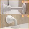 Silicone No-Drill Silent Door Stopper with Suction & Shock Absorption