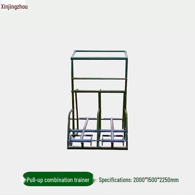 Outdoor Two-Person Pull-up Station