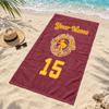 Cleveland Cavaliers Custom Name Beach towels also serve as bath towels summer essential a musthave for the outdoors the beach and the pool