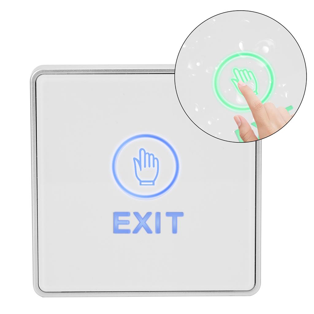 Dörråtkomstkontrollsystem med touchsensor, strömbrytare, hemsäkerhet, upplåsning, utgångsknapp