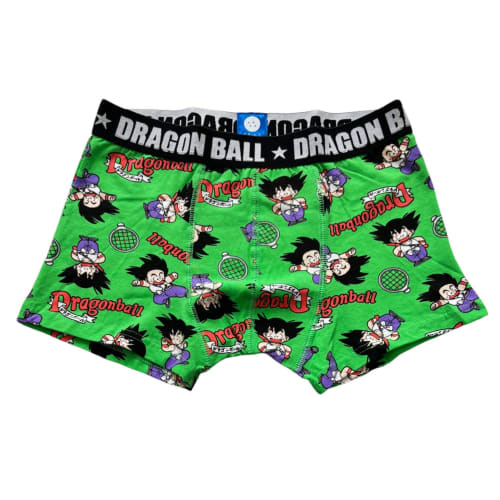 Malé trenýrky boxerky Dragon Ball s Goku a logem, Velikost M