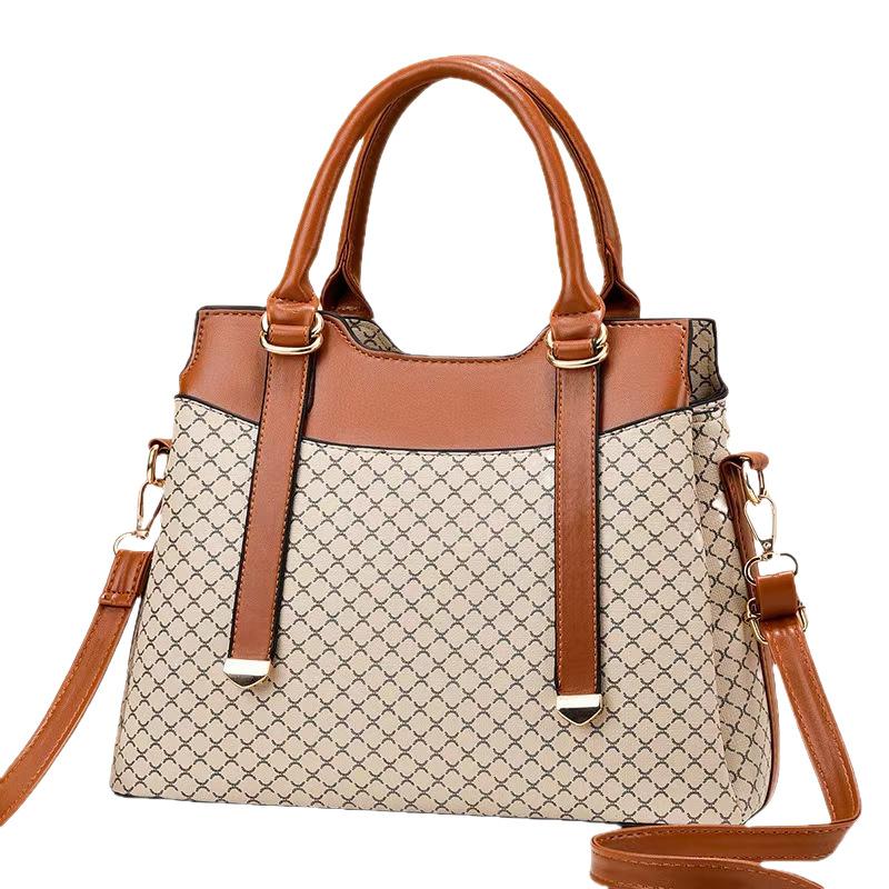 Temperament and Texture Handbag, Summer New Women's Bag, Fashionable Printed Versatile Shoulder Crossbody Bag