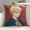 popular anime Skip and Loafer Cushion Cover Soft & Easy-Wash Pillow Case – Versatile for Couch, Bed, Travel and Office
