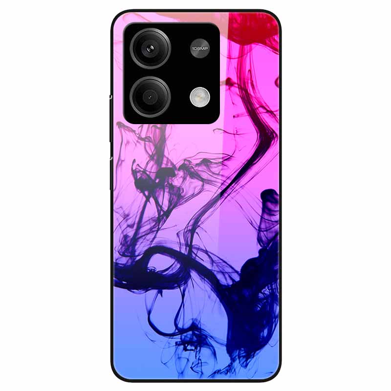 For Redmi Note 13 Pro 5G Case Tempered Glass Hard PC Phone Back Cover for Xiaomi Redmi Note13 5G Note 13Pro 5G Funda Shell Coque