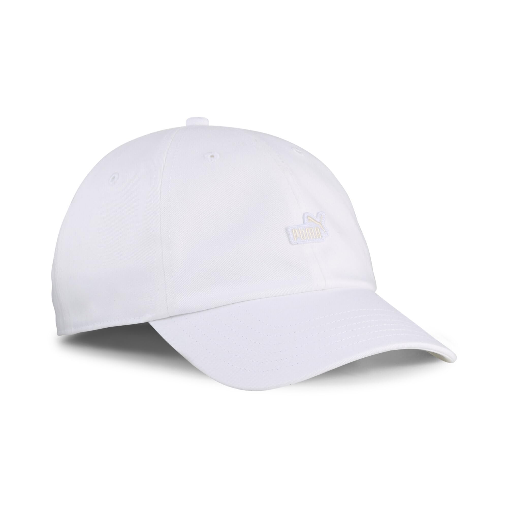 PUMA ESS 1 Logo Patch BB Baseball Size Large No. Cap, White, 02,