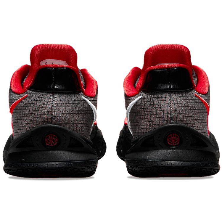 Nike Kyrie Low 4 Bred Men Sneakers Black White University-Red CW3985-006