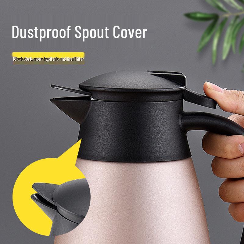 European Style Stainless Steel Vacuum Thermos Flask - Coffee Pot & Hot Water Bottle Gift