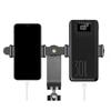 Suport Stand pentru Telefon și Tabletă 360 Grade Suportă 2 Dispozitive Simultan Pentru Streameri Live și Conferințe Video