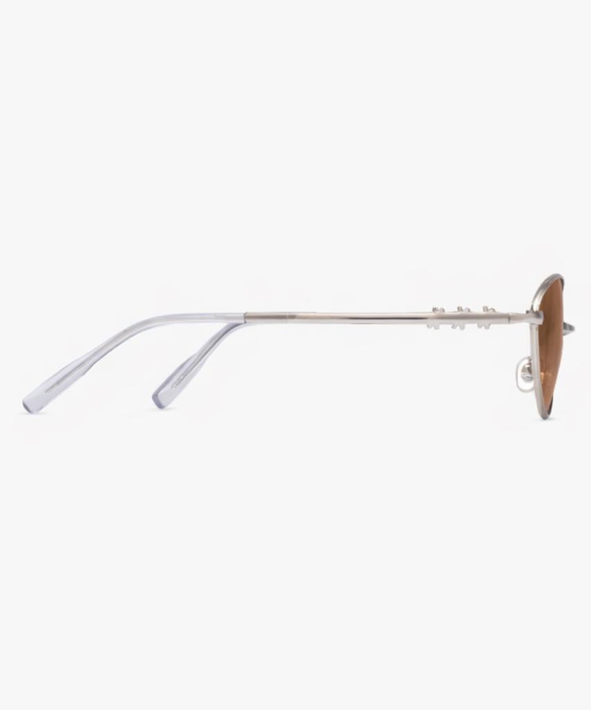 Likkeullou Rc Stainless Steel Epoca F Folder Sunglasses Brown