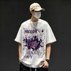 Pokémon Gengar Tryckt T-shirt Ren Bomull T-shirt Herr 2026 Sommar Mode Överdimensionerad Street Casual Y2K Toppar Streetwear Kläder