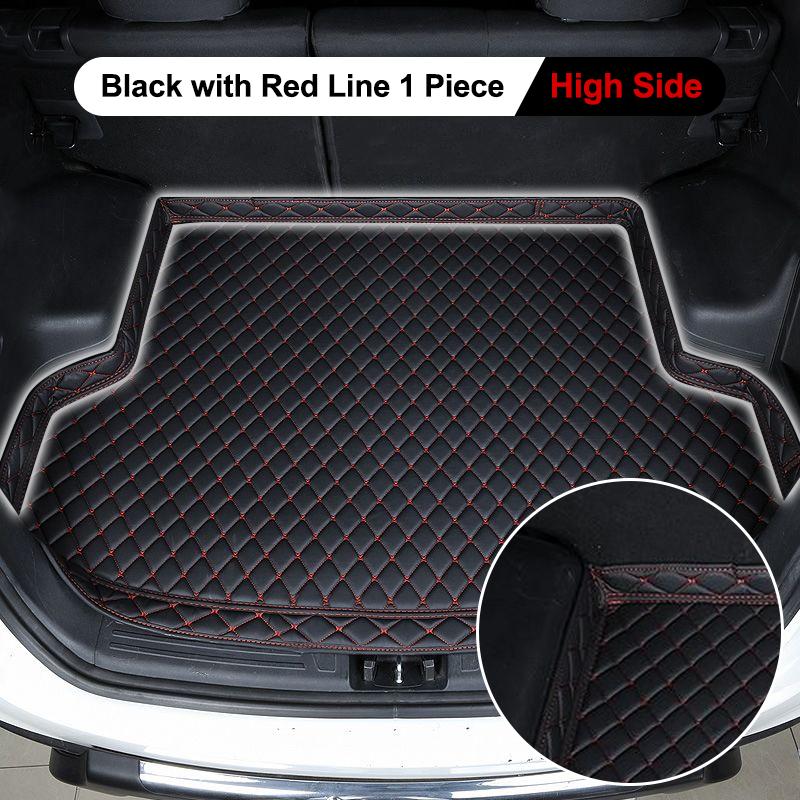 Car Trunk Mat For Hyundai Sonata 2015~2019 2016 2017 LF MK7 Cargo Storage Carpet Leather Pad Waterproof Cushion Auto Accessories