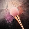 Portable Gold Mini Powder Brush Set, Including Foundation Brush, Concealer Brush, Blush Brush, Contour Brush, Bronzer Brush, Powder Brush