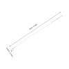 1000Pcs PP Tag Fasteners Professional Cable Tie Wraps for Tagging Fastening Retail Clothing Accessories Garage Shop