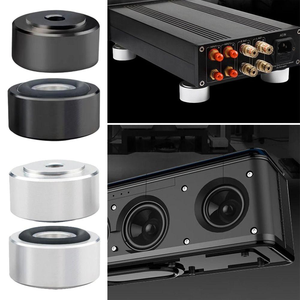 1/4Pcs Absorb Shock Speaker Spikes Stand Amplifier Base Feet  for Speakers CD Amplifier